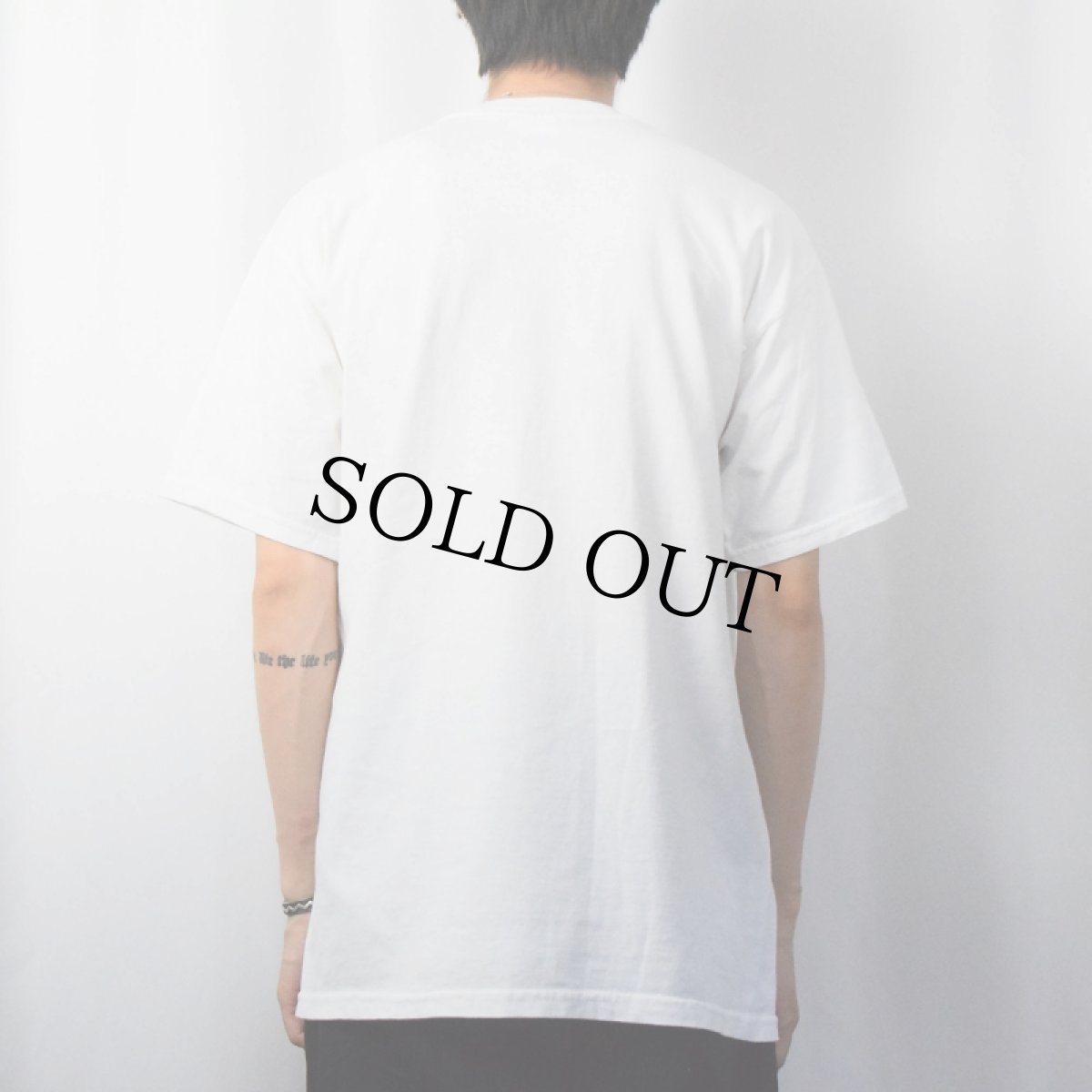 画像3: "Fashion is our business" フォトプリントTシャツ L (3)