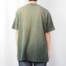 画像3: 90's POLO Ralph Lauren USA製 ロゴ刺繍 ポケットTシャツ L (3)