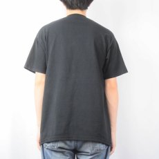 画像3: ギミック イラストプリントTシャツ BLACK L (3)
