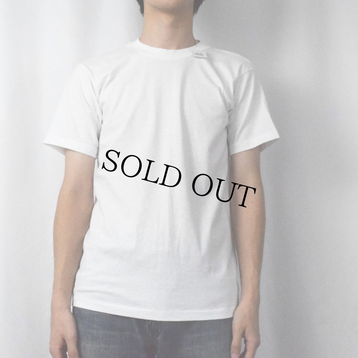 画像2: 80's Hanes USA製 無地Tシャツ M (2)