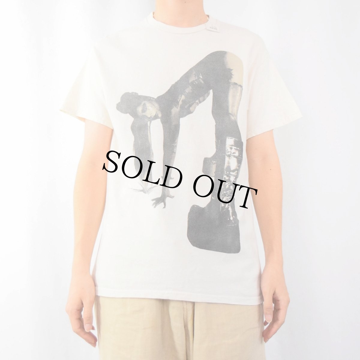 画像5: LADY GAGA "BE FREE" ミュージシャンTシャツ S (5)