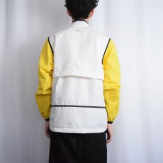 画像3: 90〜2000's NIKE "CLIMA FIT" ロゴ刺繍 切り替えデザイン ポリエステルジャケット M (3)