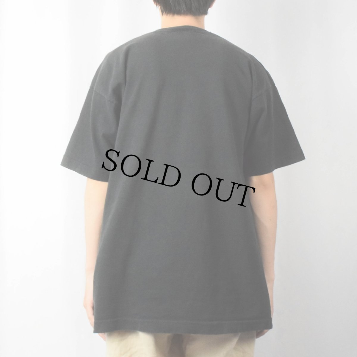 画像3: 90's Disney GOOFY キャラクタープリントTシャツ BLACK ONESIZE (3)