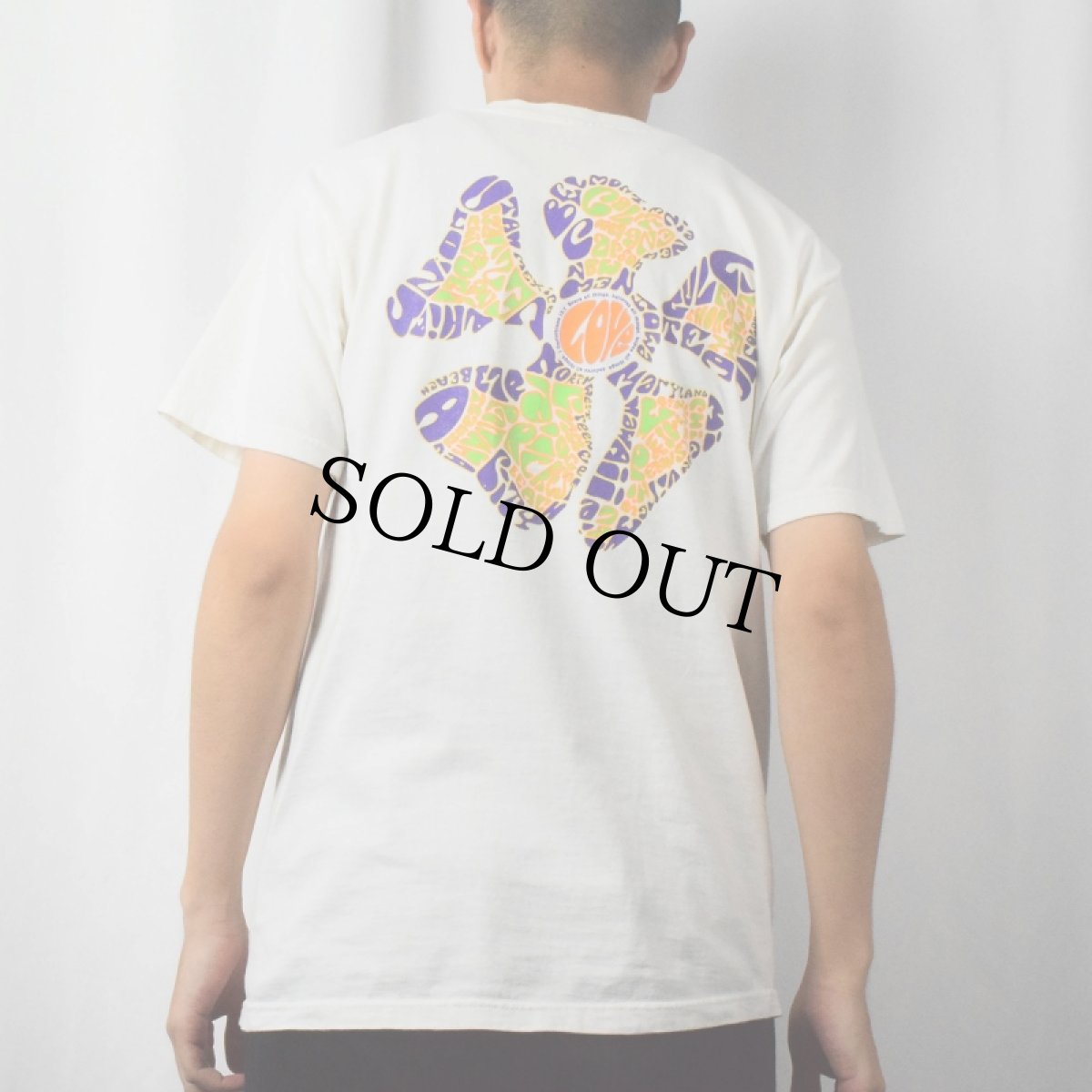 画像4: "FUGE" プリントTシャツ L (4)