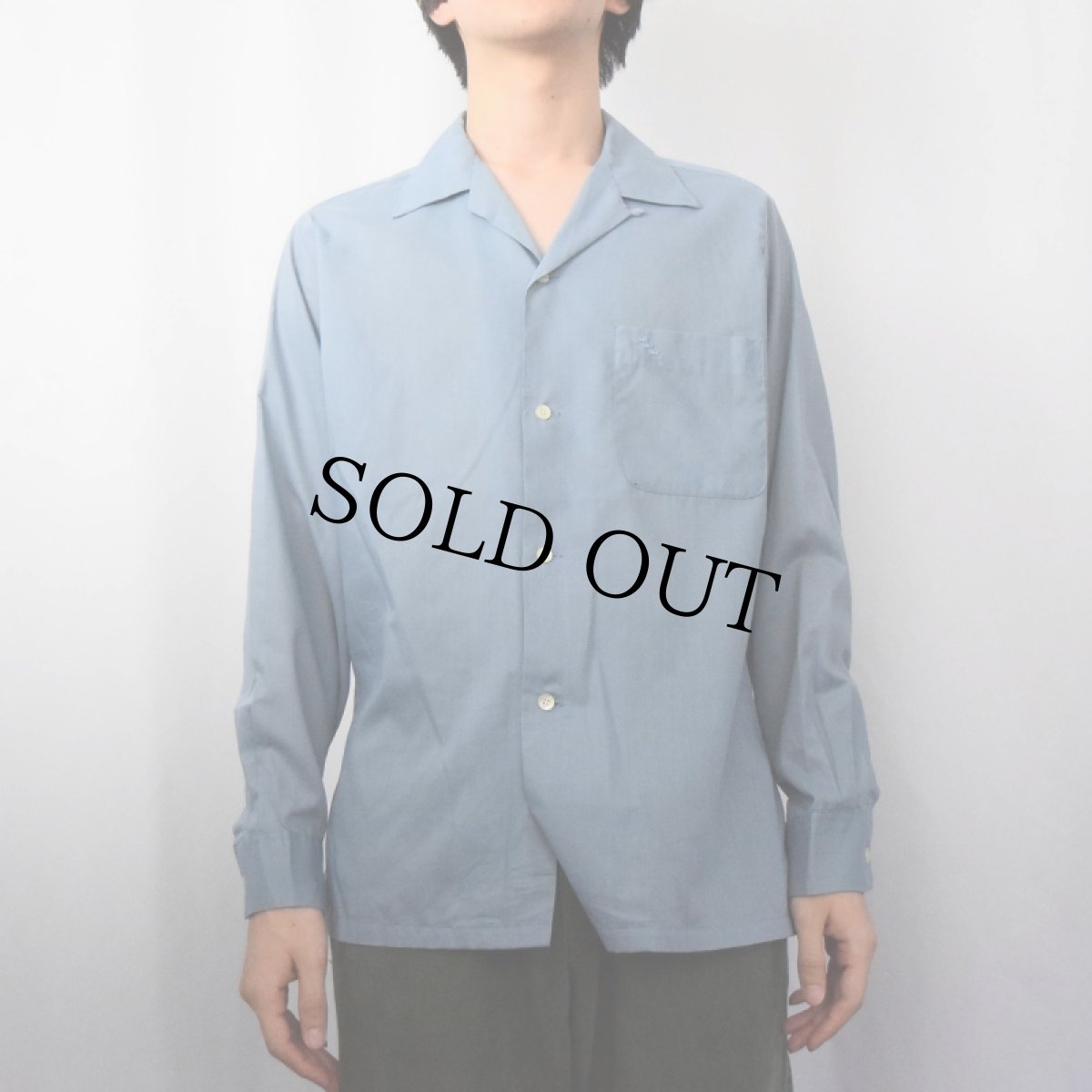 画像2: 70's PENNY'S TOWNCRAFT オープンカラーシャツ M (2)