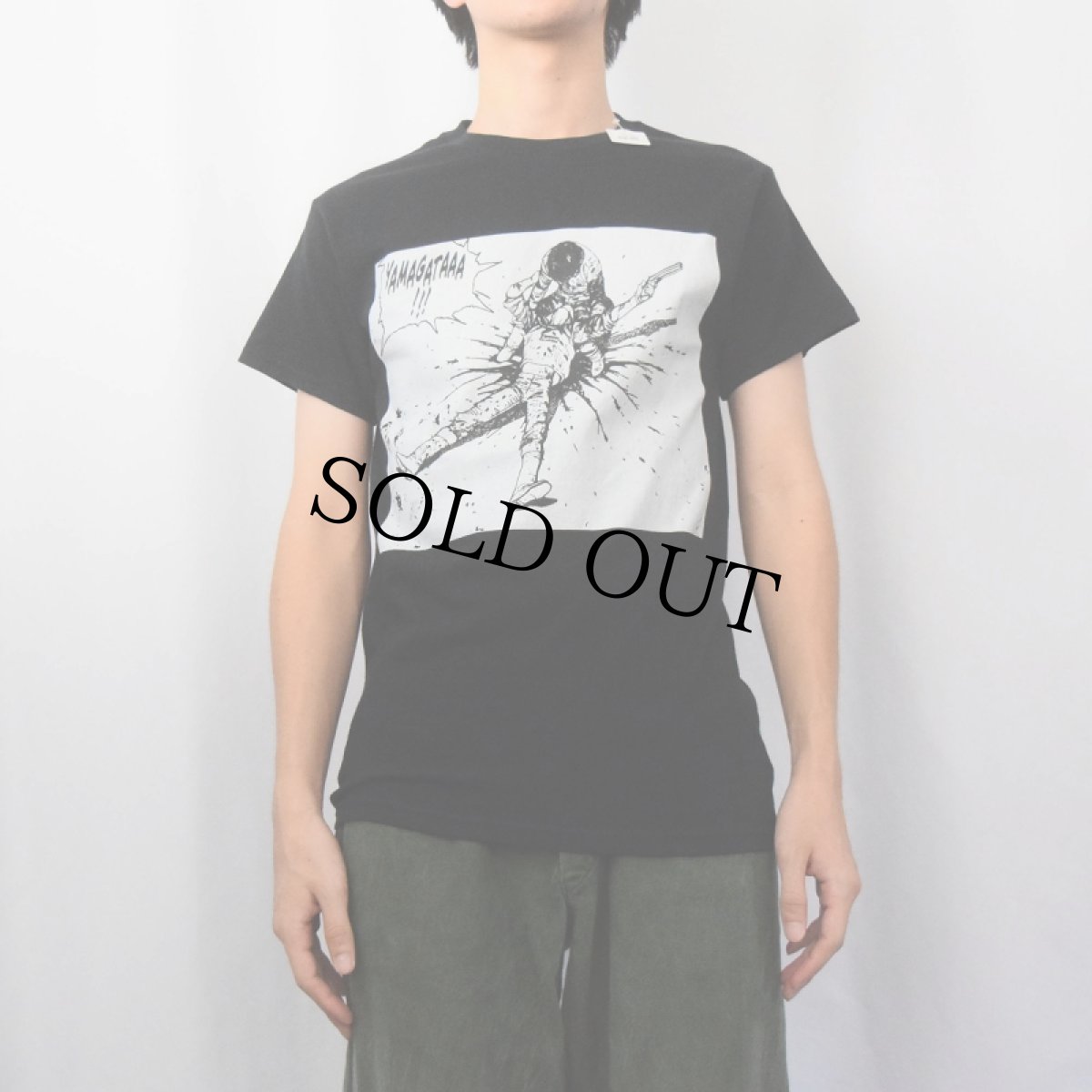 画像2: ブート Supreme × AKIRA キャラクタープリントTシャツ BLACK (2)