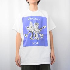 画像3: 【SALE】 B?rurier Noir CANADA製 パンク・ロックバンドツアーTシャツ XL (3)