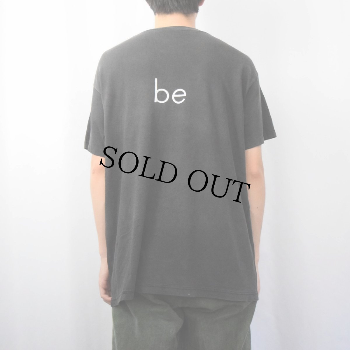 画像4: 90's Calvin Klein "CK-be" 香水 ロゴプリントTシャツ (4)