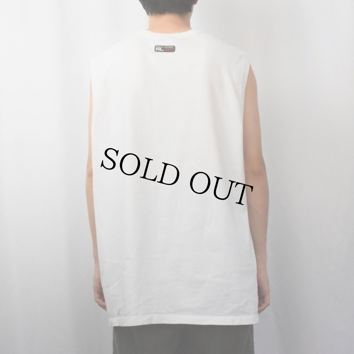 画像3: 90's POLO SPORT Ralph Lauren "RL-67" プリントタンクトップ XL (3)