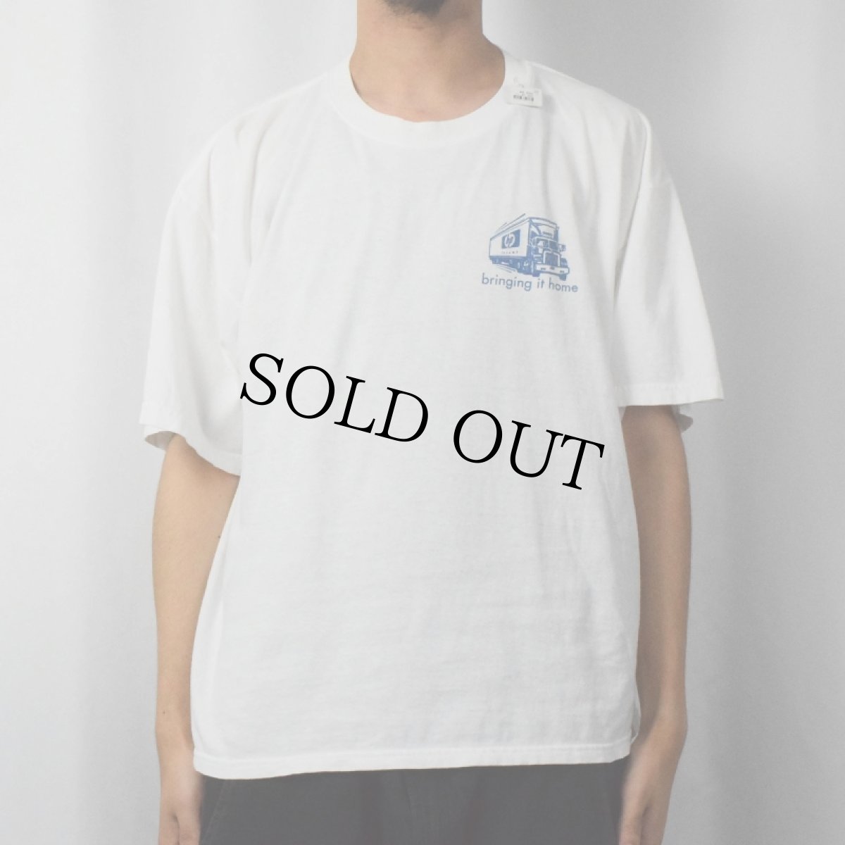 画像3: hp invent "bringing it home" コンピューター企業 ロゴプリントTシャツ XL (3)