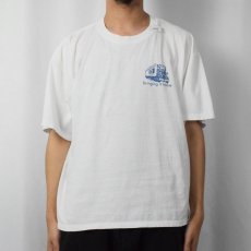 画像3: hp invent "bringing it home" コンピューター企業 ロゴプリントTシャツ XL (3)