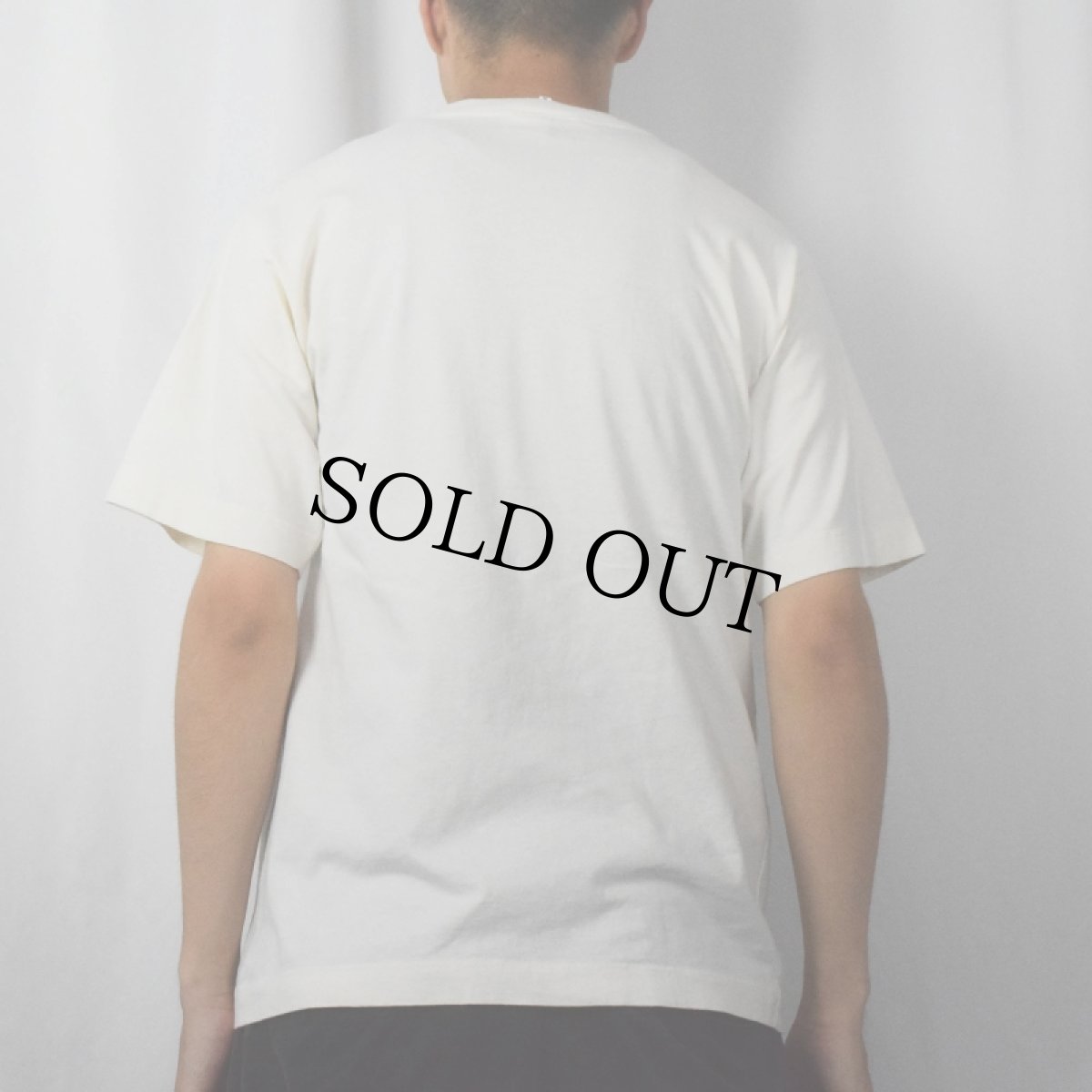 画像3: "be beave ...life is joyous" イラストプリントTシャツ L (3)