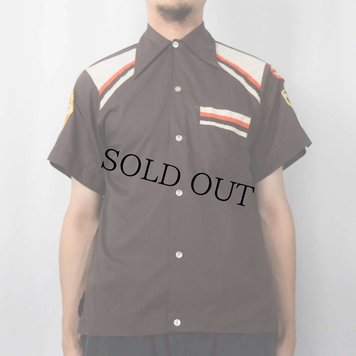 画像3: 【SALE】 70's Hilton USA製 "GLENCAIRN REGINA" ワッペン付き ボーリングシャツ S (3)