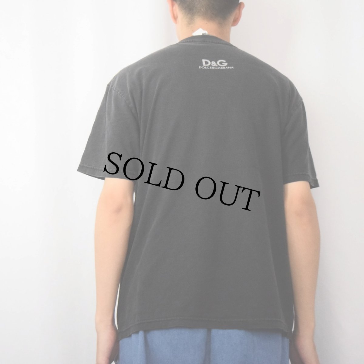 画像4: ブート DOLCE&GABBANA ロゴプリントTシャツ (4)