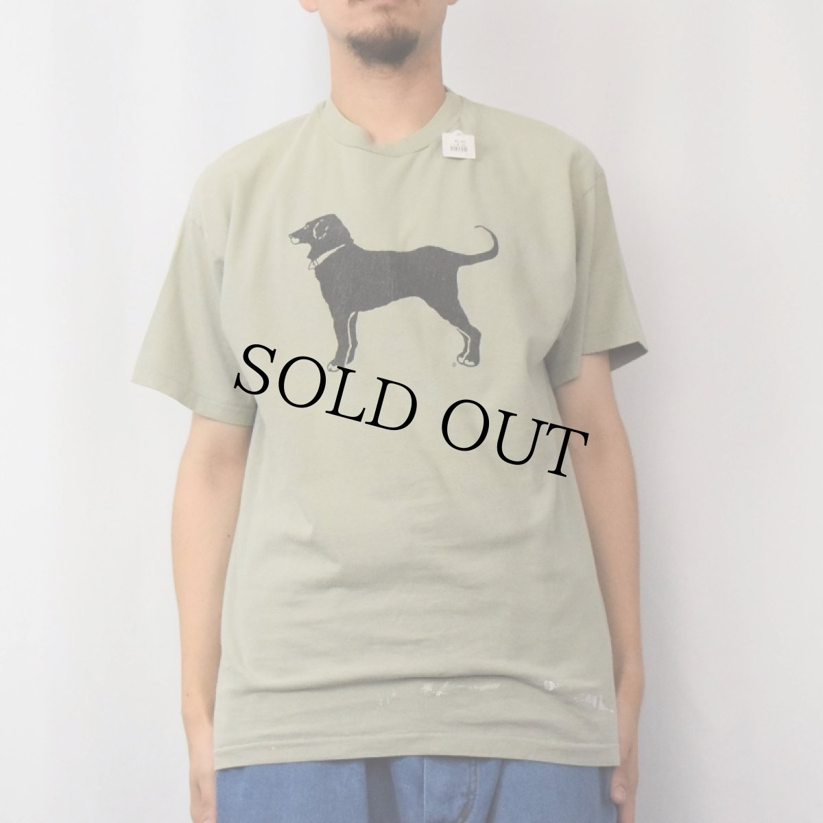 画像3: 90's The Black Dog USA製 犬プリントTシャツ L (3)