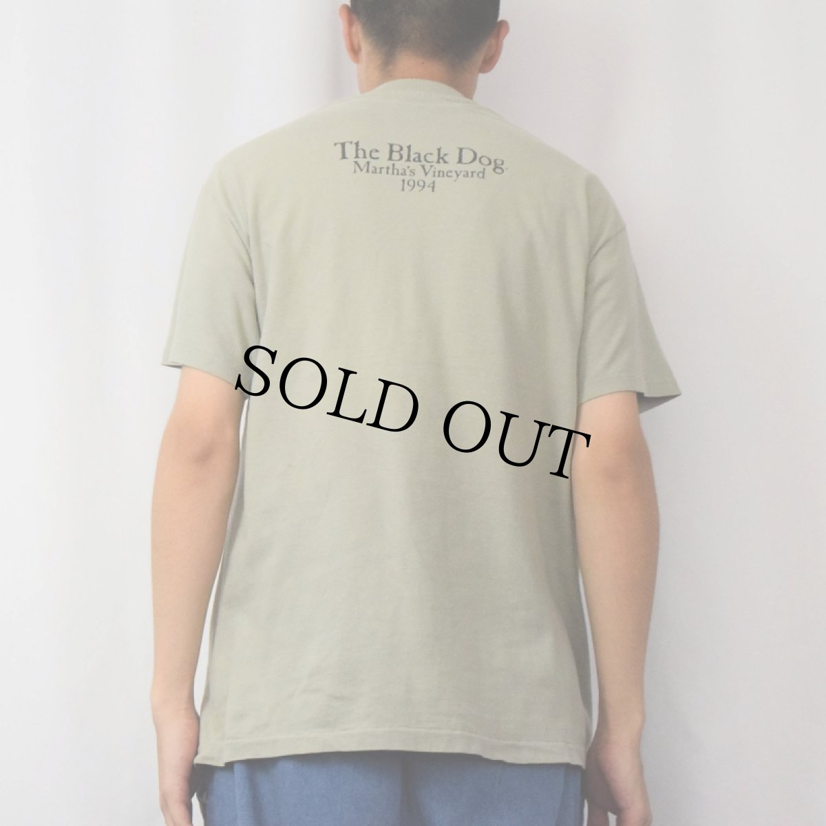 画像4: 90's The Black Dog USA製 犬プリントTシャツ L (4)