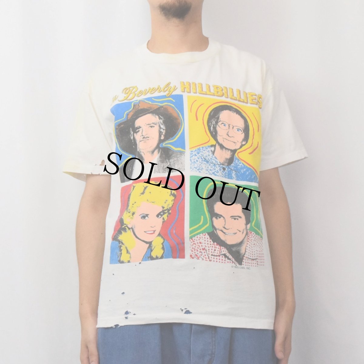 画像2: 90's The Beverly Hillbillies USA製 コメディドラマプリントTシャツ L (2)