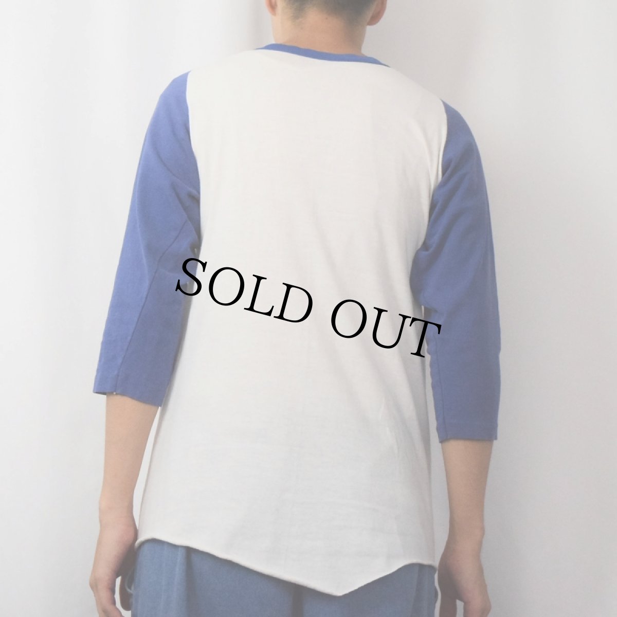 画像3: 70's RUSSELL ATHLETIC USA製 "DIABLO WATER SKI CLUB" プリントラグランTシャツ L (3)