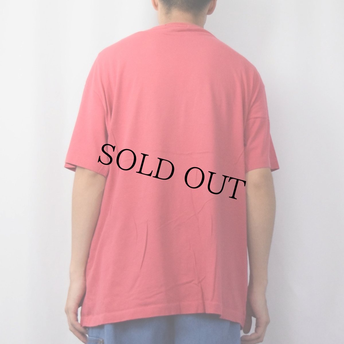 画像3: 80〜90's POLO COUNTRY Ralph Lauren ロゴ刺繍 ポケットTシャツ XL (3)