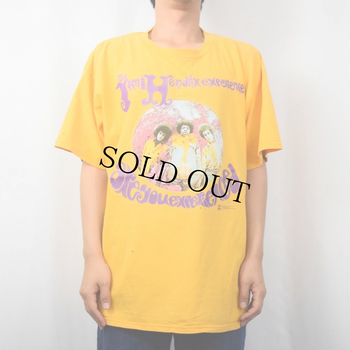 画像3: 2002 The Jimi Hendrix Experience "are you experienced" ロックバンドアルバムTシャツ XL (3)