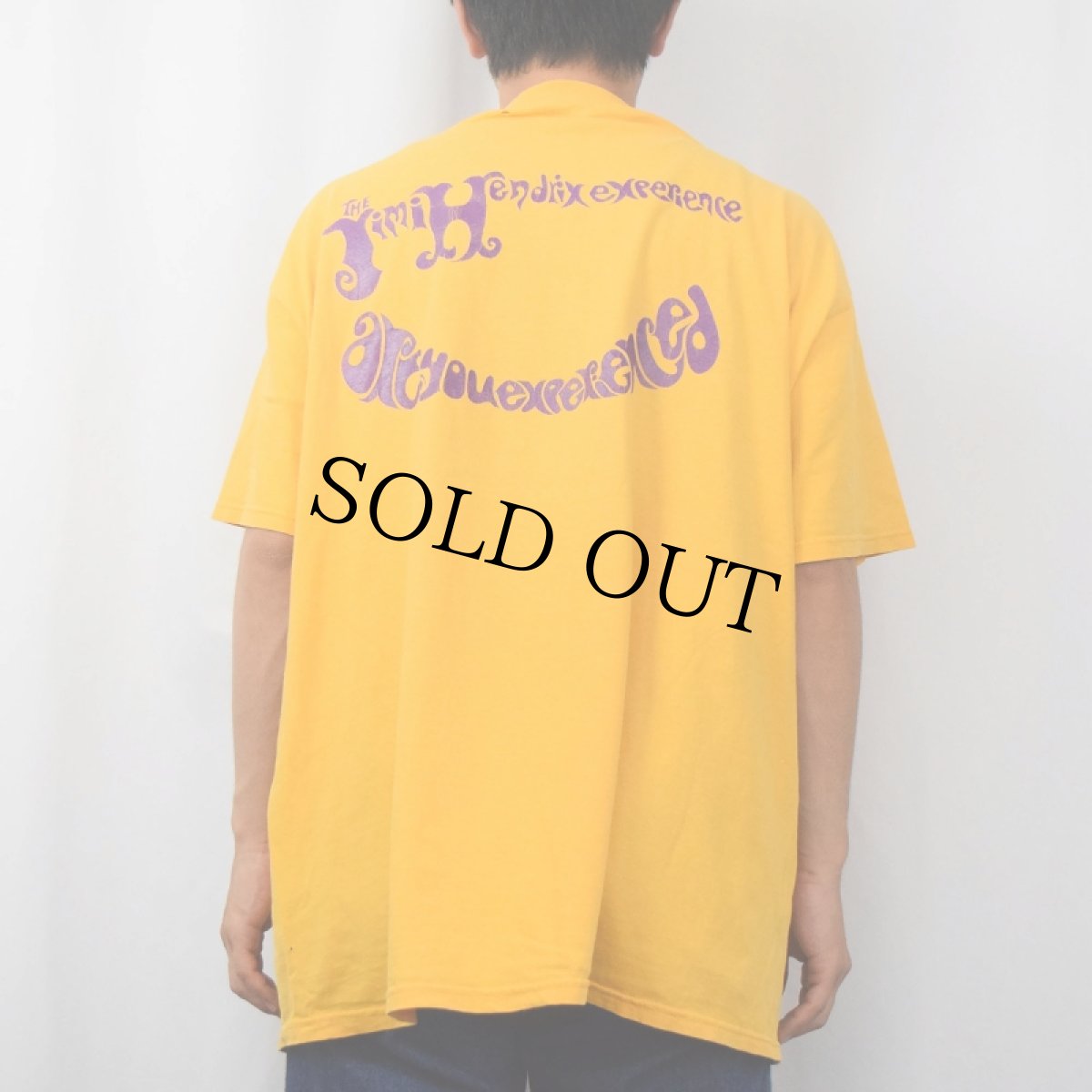 画像4: 2002 The Jimi Hendrix Experience "are you experienced" ロックバンドアルバムTシャツ XL (4)