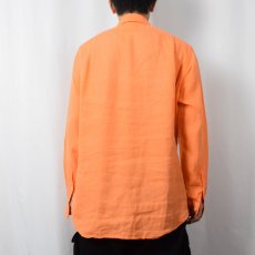 画像3: POLO Ralph Lauren リネンシャツ S (3)
