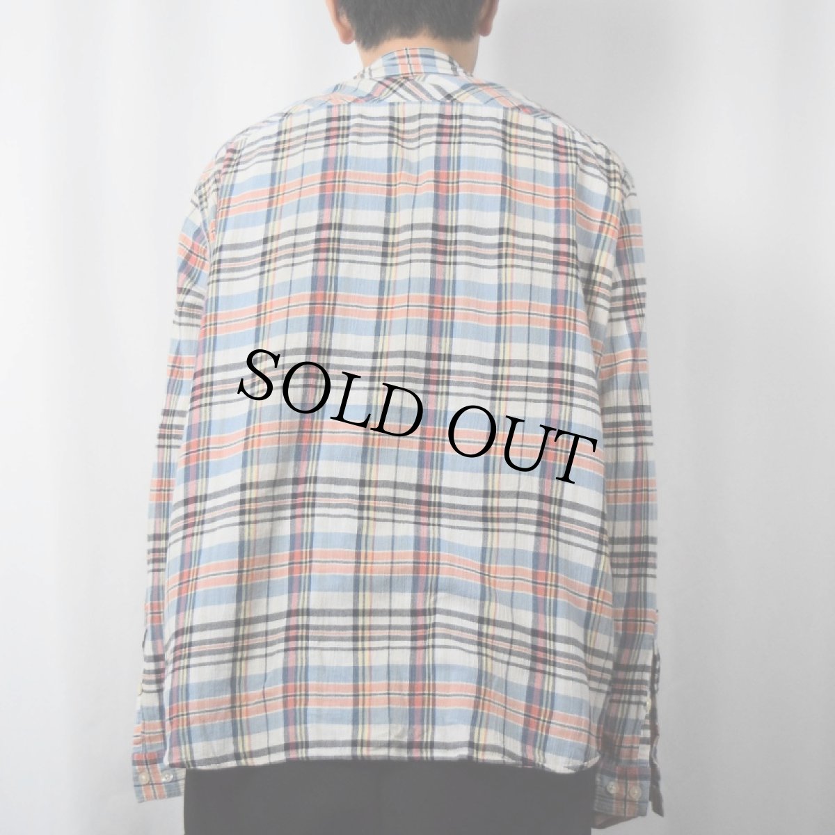 画像3: 2000's Patagonia "ORGANIC COTTON" チェック柄 コットンシャツ L (3)