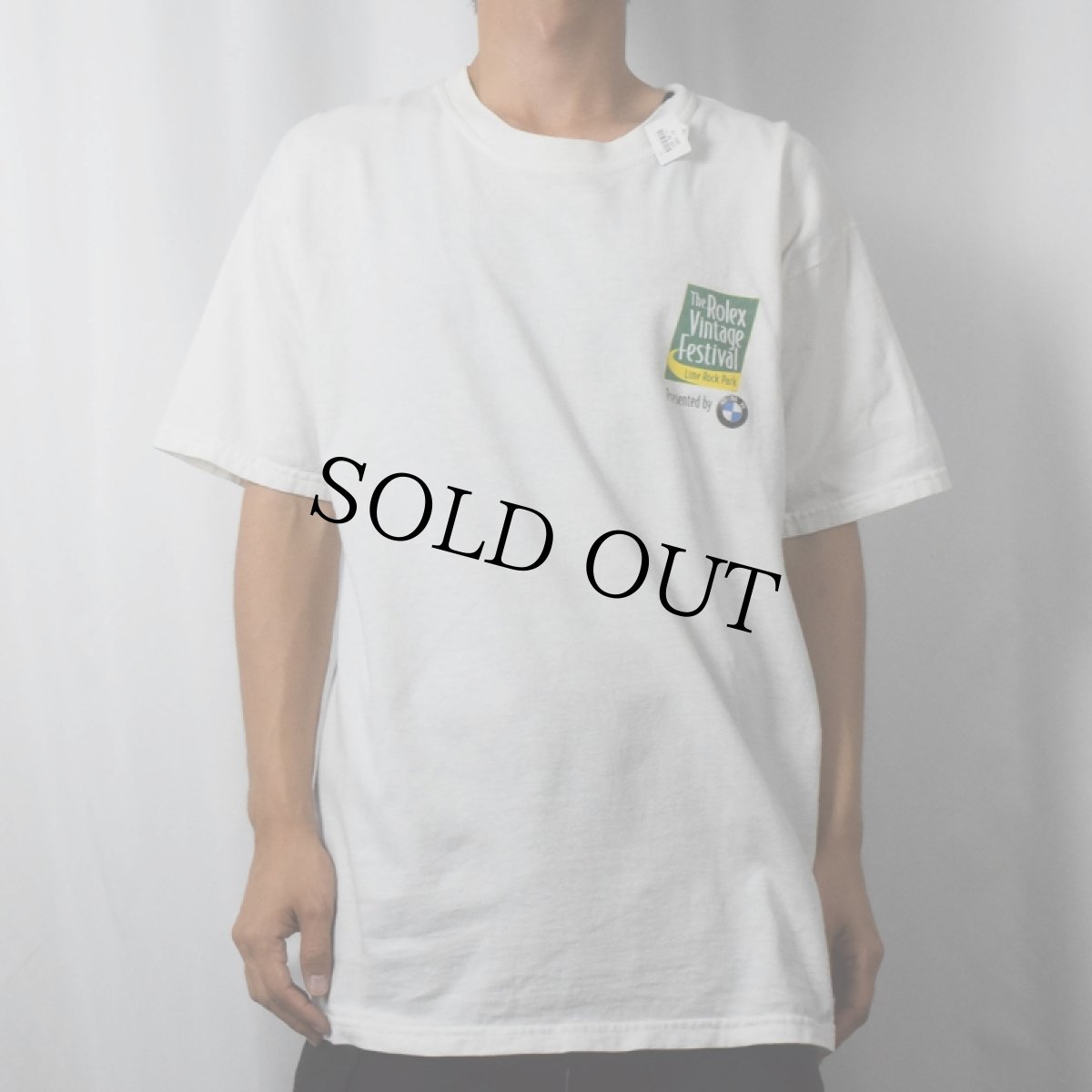 画像3: The Rolex Vintage Festival "BMW" 自動車プリントTシャツ L (3)