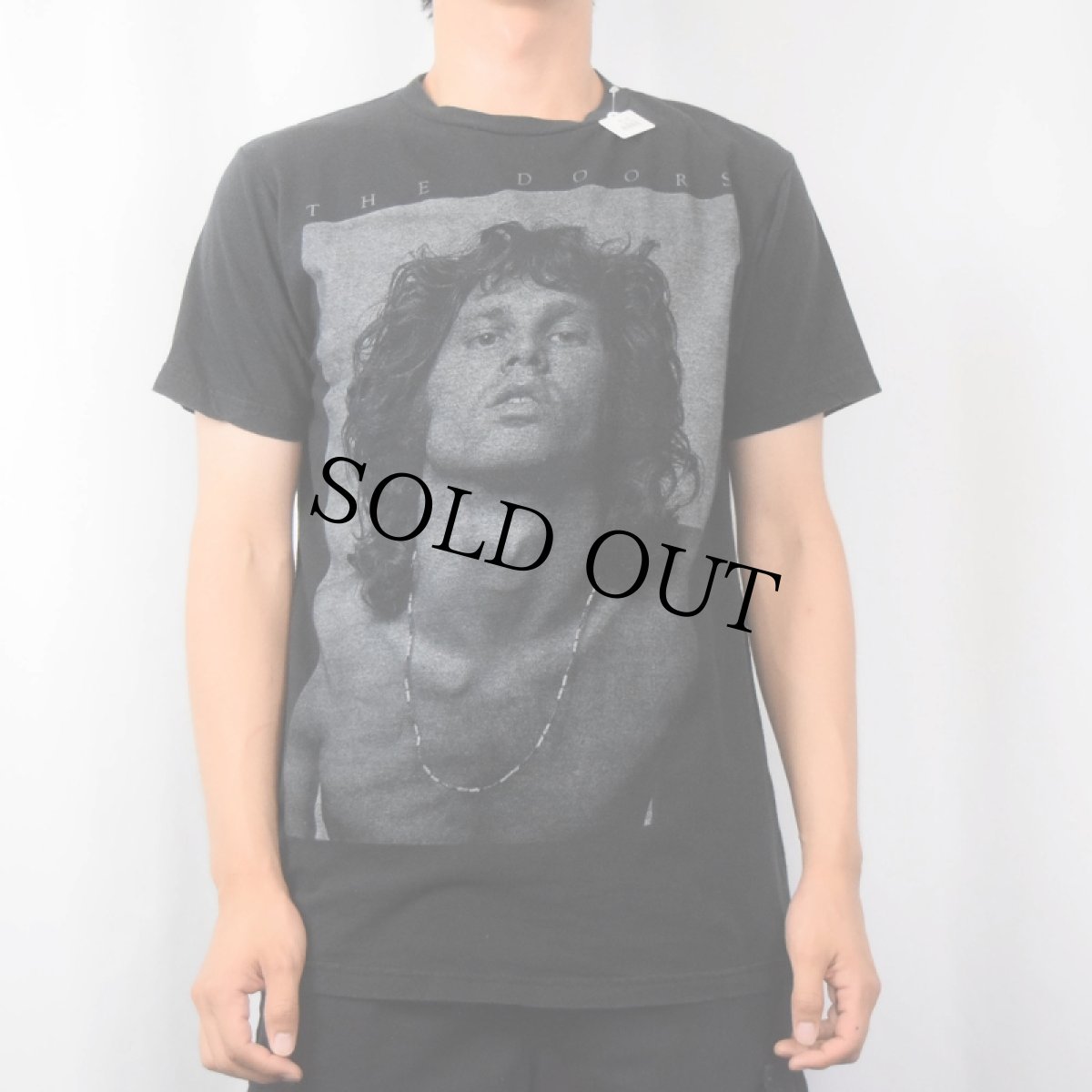 画像3: The Doors "JIM MORRISON" ロックミュージシャンプリントTシャツ M (3)