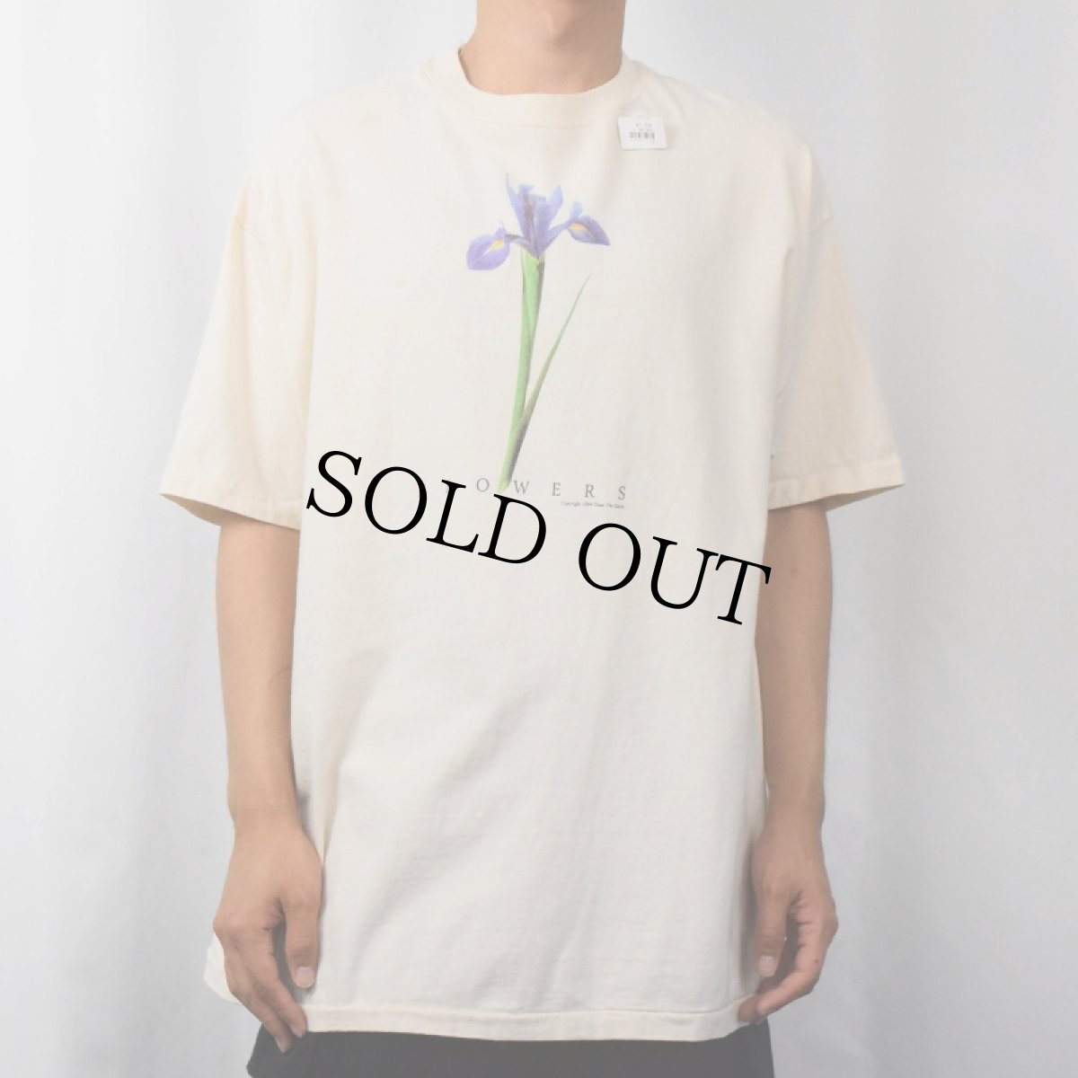 画像2: 90's Plant The Earth USA製 "FLOWERS" フラワープリントTシャツ XL (2)