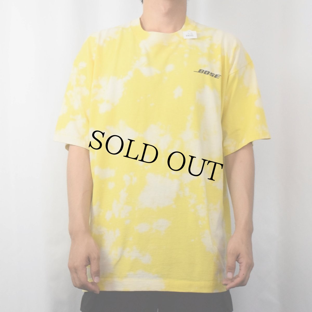画像3: 90's BOSE 音響機器メーカー タイダイ ロゴプリントTシャツ XL (3)