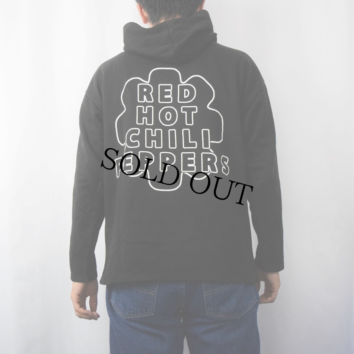 画像4: RED HOT CHILI PEPPERS ロックバンド フォトプリントスウェットフーディー BLACK S (4)