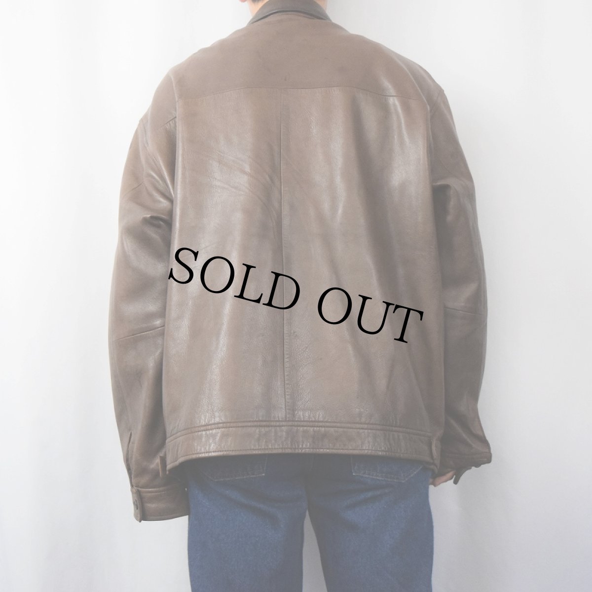 画像3: POLO Ralph Lauren レザージャケット XL (3)