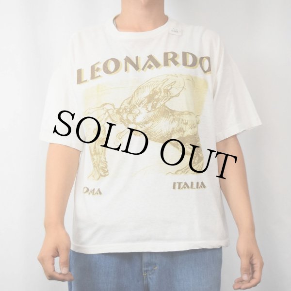 80年代 80s 90年代 90s レオナルドダヴィンチ 白 ホワイト