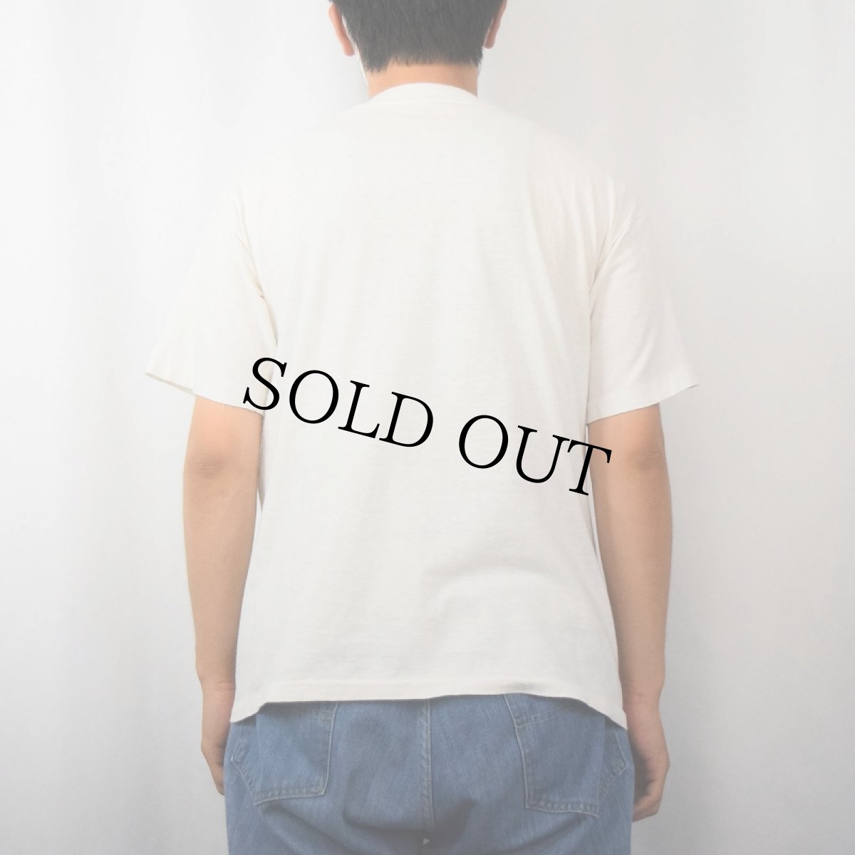 画像3: 90's Michelangelo アダムの創造 アートプリントTシャツ (3)