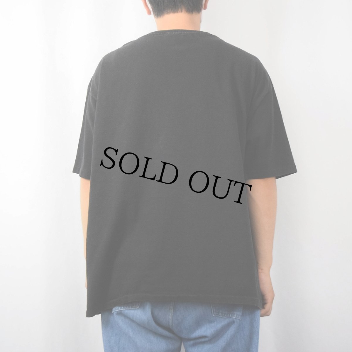 画像3: 90's Hanes USA製 無地Tシャツ BLACK XL (3)