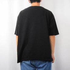 画像3: 90's Hanes USA製 無地Tシャツ BLACK XL (3)