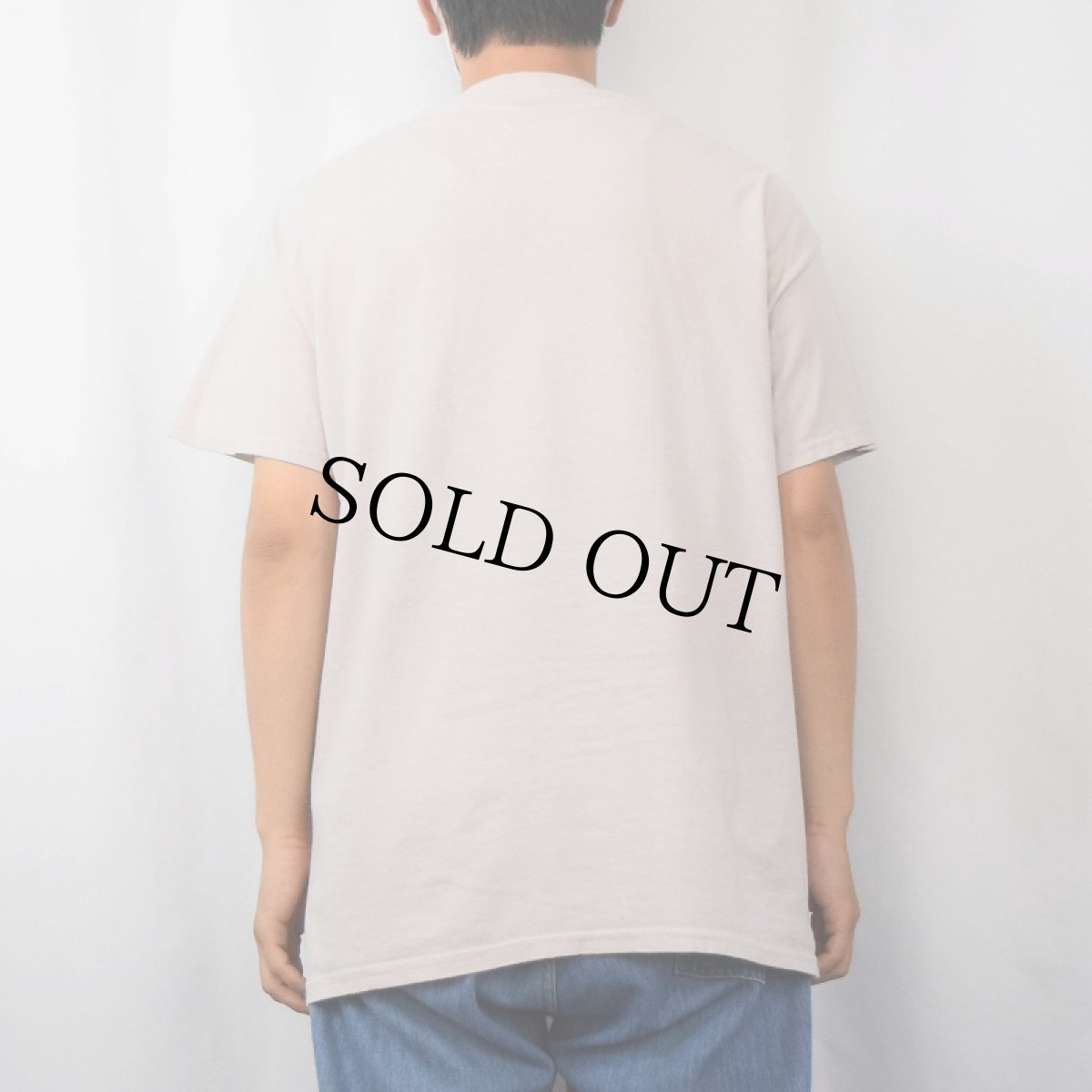 画像3: Steven Rhodes "Don't Talk to Strangers" イラストプリントTシャツ L (3)