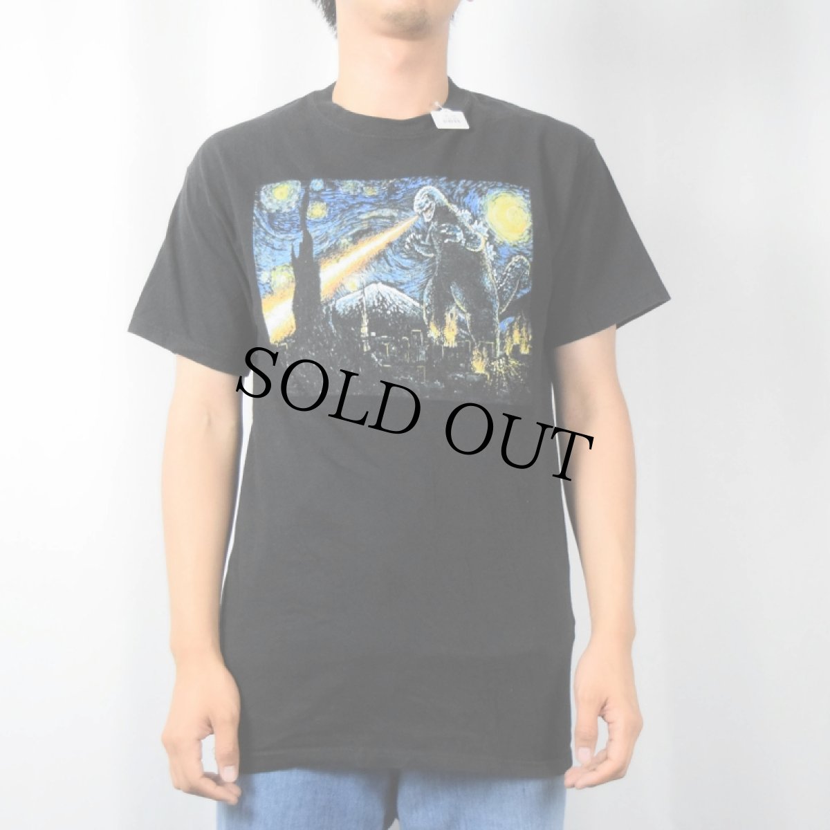 画像2: GODZILLA アートパロディプリントTシャツ (2)