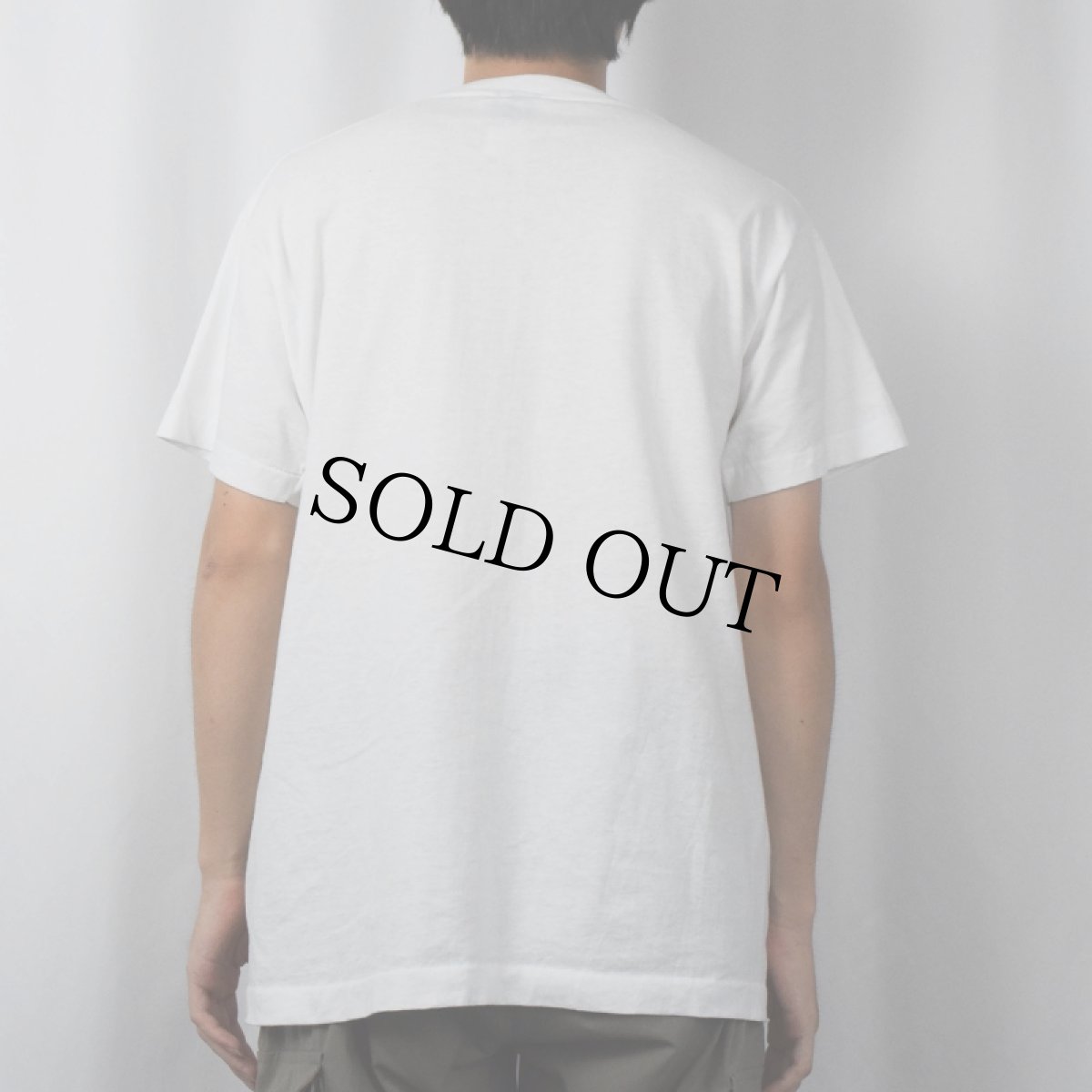 画像3: 90's USA製 "THERE IS NO SUCH THING AS HAVING TOO MANY..." 靴イラストプリントTシャツ XL (3)