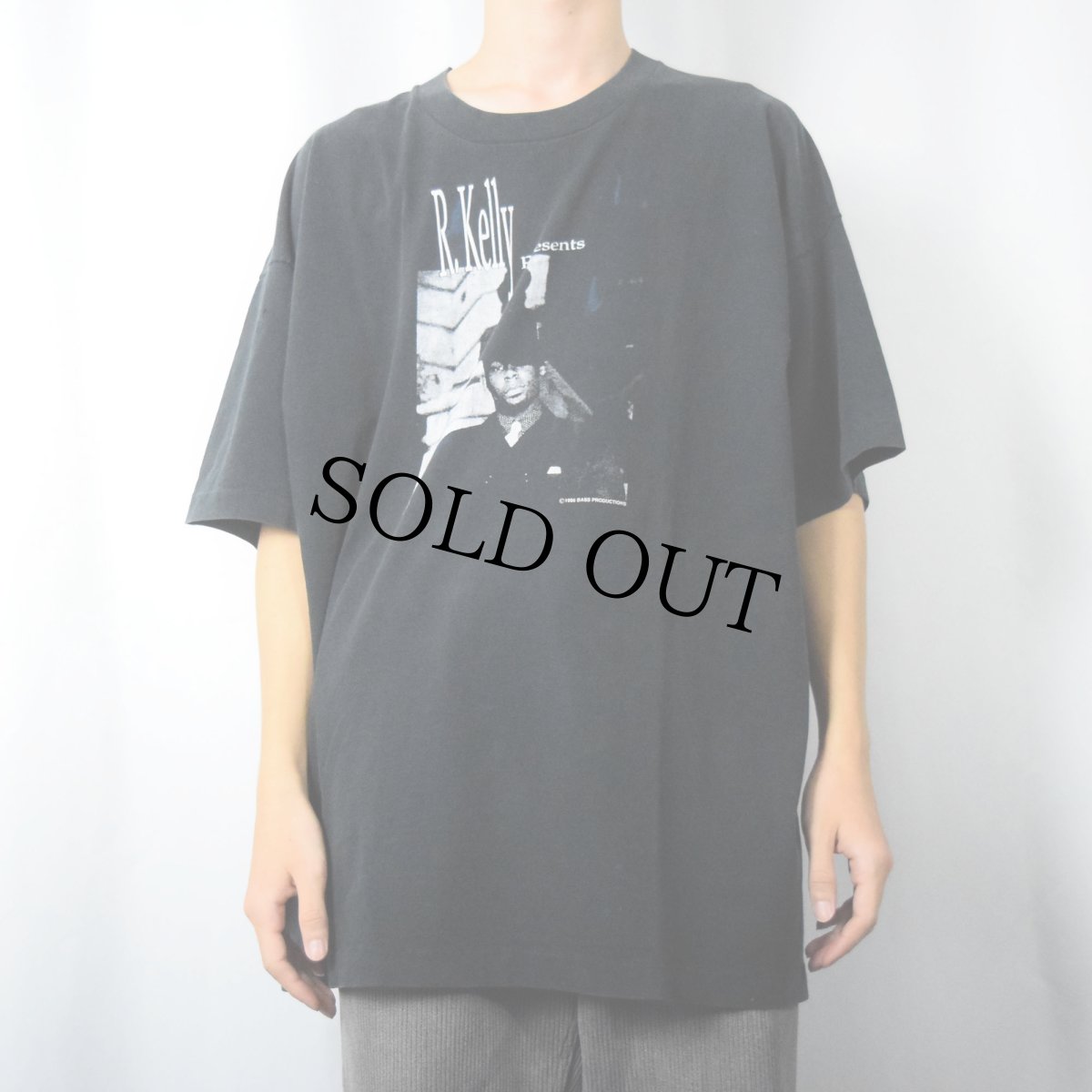 画像3: 1996 R.Kelly USA製 " Down Low Tour" R&BシンガーソングライターツアーTシャツ XXL (3)