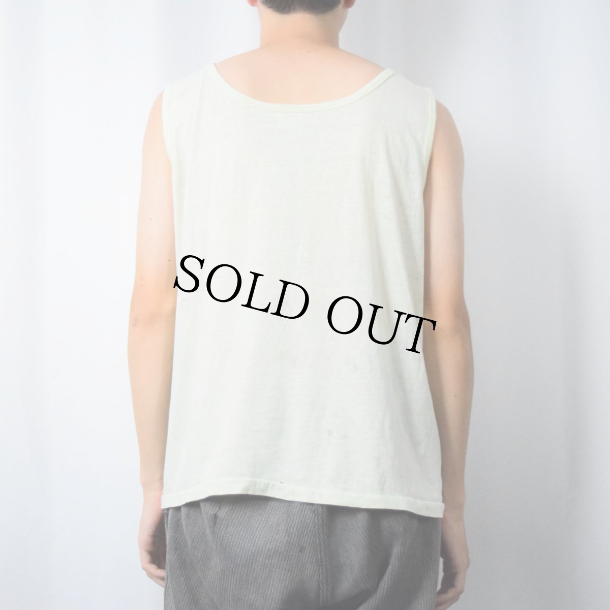 画像3: 80's GRATEFUL DEAD ロックバンドタンクトップ XL (3)