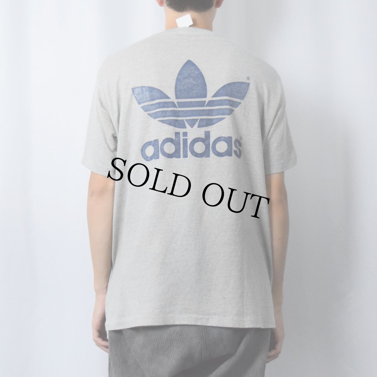 画像3: 80's adidas USA製 ロゴプリントTシャツ XL (3)