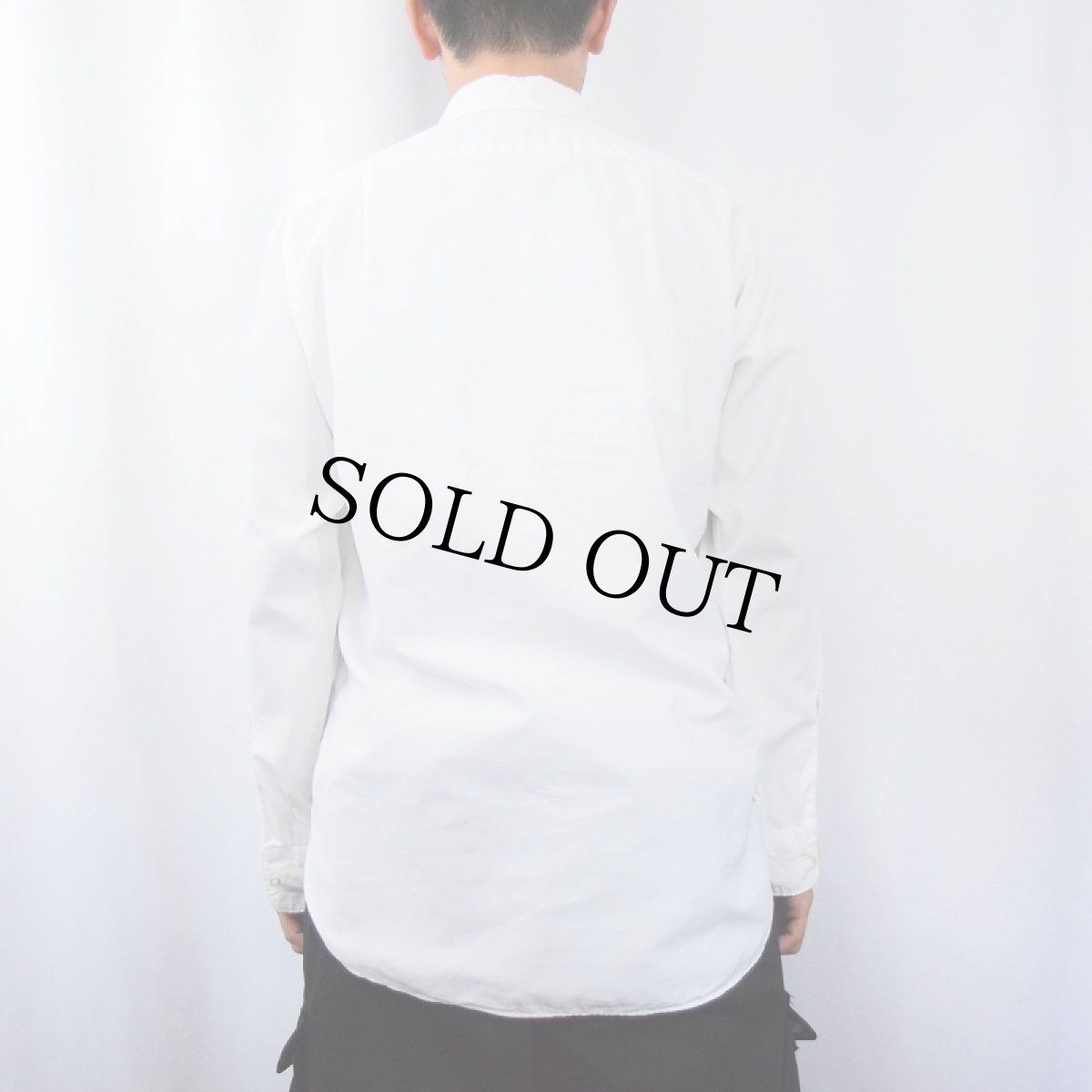 画像3: 60's PENNEY'S TOWNCRAFT マチ付き コットンシャツ SIZE14 1/2-33 (3)