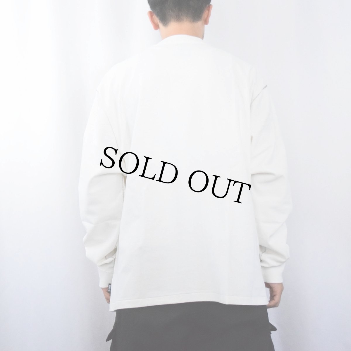 画像4: CULTURES "CULT LOGO L/S" BLACK 【XL】 (4)