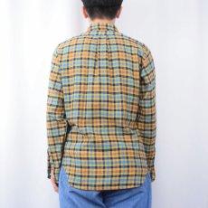 画像3: 【SALE】 70's McGREGOR "NO IRON" チェック柄織 ボタンダウンシャツ M (3)