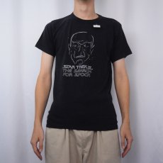 画像2: 【SALE】 80's STAR TREKIII USA製 SFテレビドラマ プリントTシャツ L (2)
