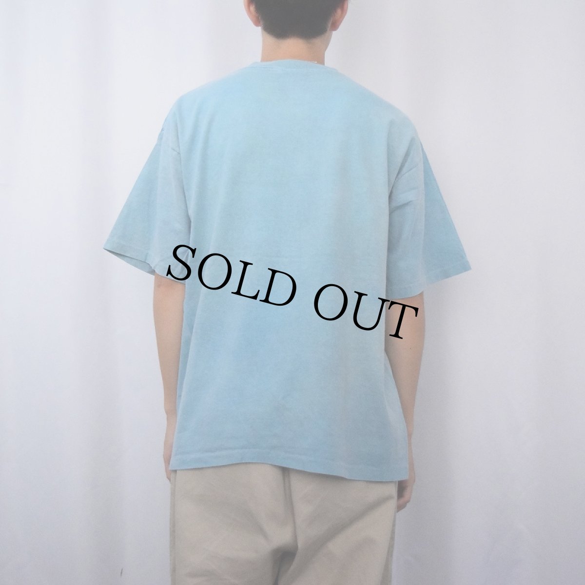 画像3: 90's GENERRA HYPERCOLOR USA製 特殊染料 プリントTシャツ M (3)