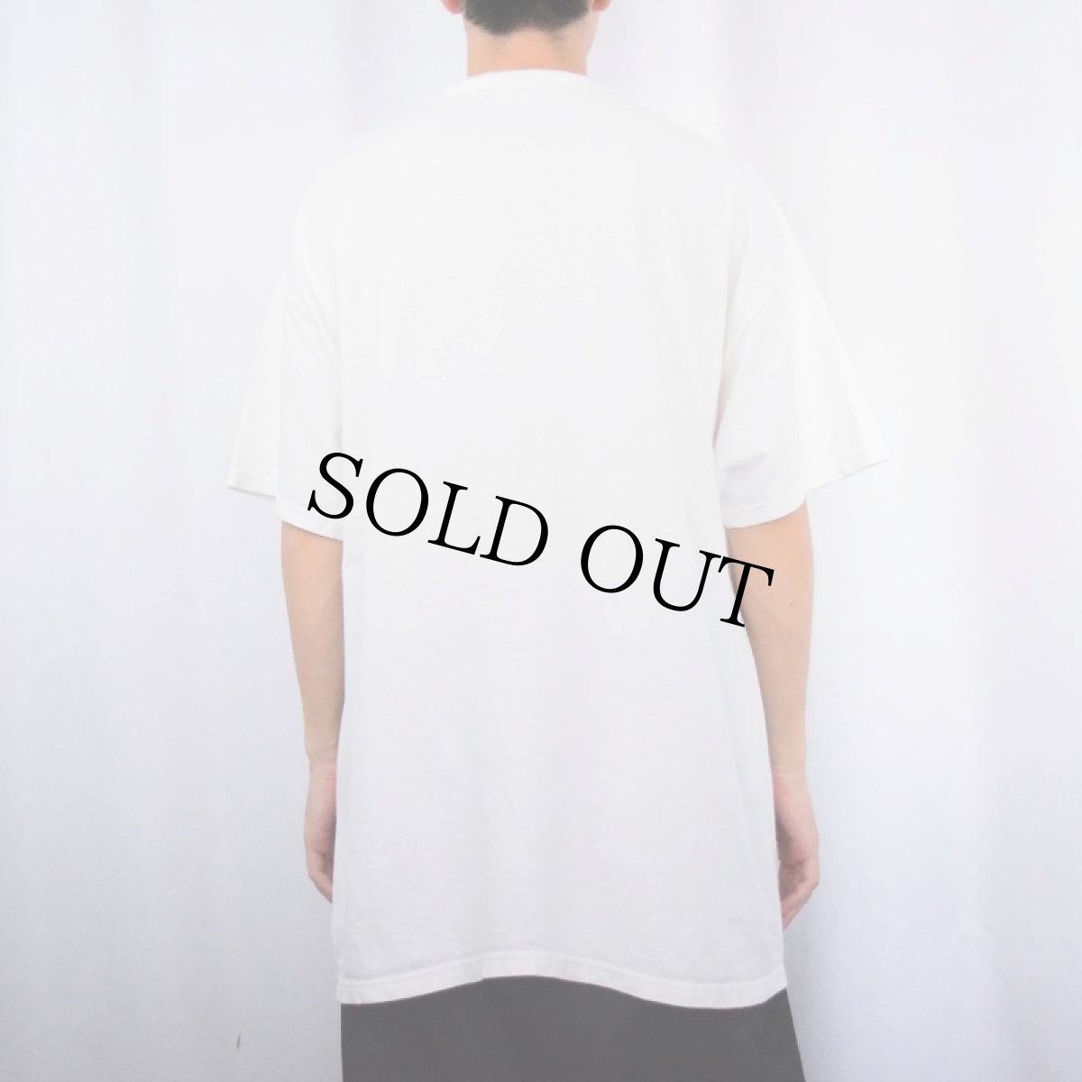 画像3: 2000's Budweiser ビールメーカー ロゴプリントTシャツ XL (3)