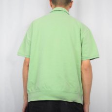 画像3: 【SALE】 90's POLO SPORT Ralph Lauren カジキプリント ハーフジップ 半袖スウェット XL (3)